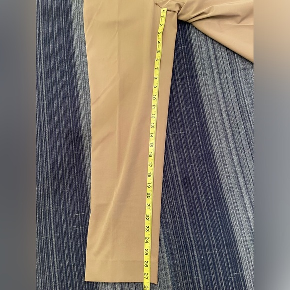 NWT - G/Fore Ladies Golf Pants/Trousers with Tonal Side Stripe - Fawn, Size 0 - Picture 12 of 16